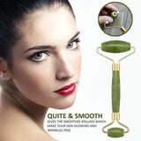 jade roller single plastic Facial Roller Manual Massage For Women